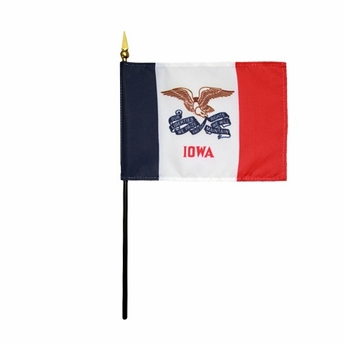 8" x 12" State Stick Flags