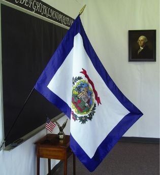 West Virginia State Classroom Flags