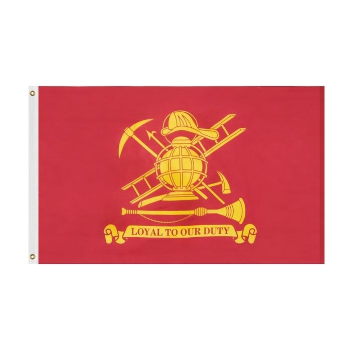 Loyal To Our Duty Fire Dpt. Flag
