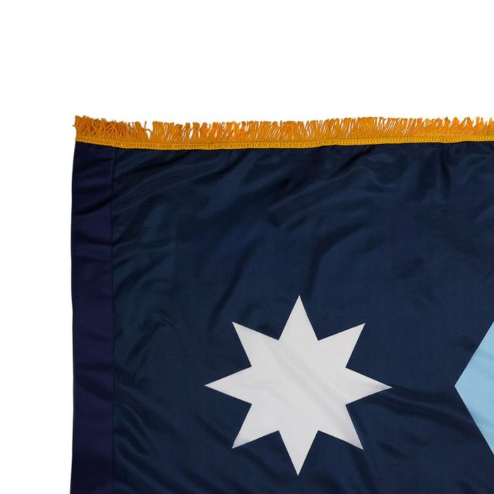 3x5 Minnesota State Poly Nylon Hülle Mit Goldener Fransenflagge 3'x5
