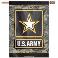 U.S. Army Digi Camo Vertical Flag