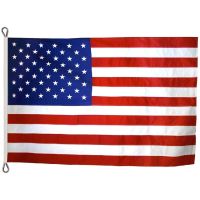 Tough-Tex Heavy Duty American Flag - With Rope Heading - 12 ft X 18 ft