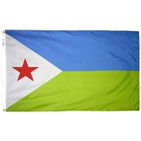 Nylon Djibouti Flag
