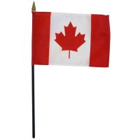 Canada Stick Flags - Pack of 12