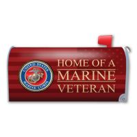 Home of a Marine Veteran Mailbox Cover Magnet