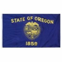 Nylon Oregon State Flag - 2 ft X 3 ft