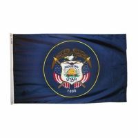 Nylon Utah State Flag - 2 ft X 3 ft