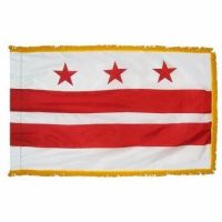 4' X 6' Nylon Indoor/Parade District of Columbia Flag