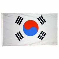 Nylon South Korea Flag