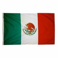 Nylon Mexico Flag