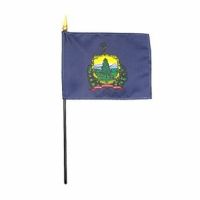Vermont Stick Flags - 8 in X 12 in