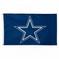 Deluxe Dallas Cowboys Flag - Blue - 3 ft X 5 ft
