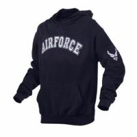 Embroidered US Air Force Pullover Hoodie