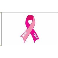 Hope & Love Breast Cancer Flag