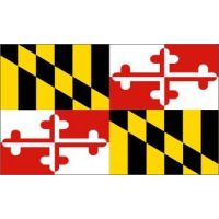 Economy Printed Maryland State Flags