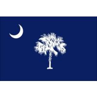 Economy Printed South Carolina State Flags