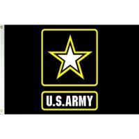 Military Grade Nylon Army Logo Flag