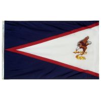 Nylon American Samoa Flag - 4 ft X 6 ft