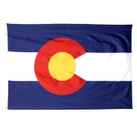 Nylon Colorado State Flag - 5 ft X 8 ft