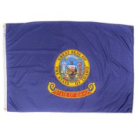 Nylon Idaho State Flag - 4 ft X 6 ft