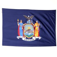 Nylon New York State Flag - 2 ft X 3 ft