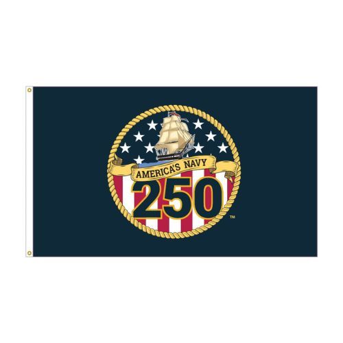 American Express U.S. Navy 250周年記念 Navy 250 Flag – Proudly Commemorate 250 Years of Service