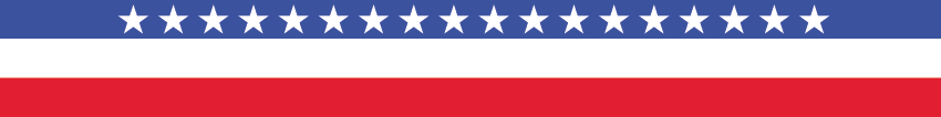 american flag banner graphic